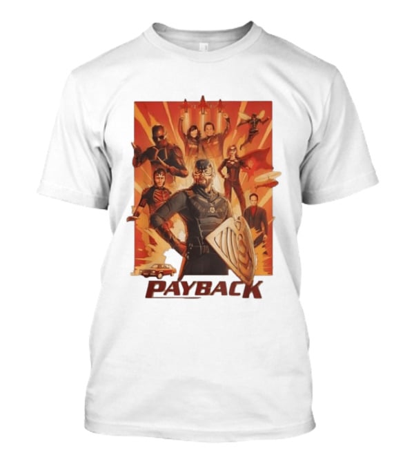 Payback The Boys Soldier Boy Crimson Countess Gunpowder Mindy Lite TNT Ensemble T-Shirt