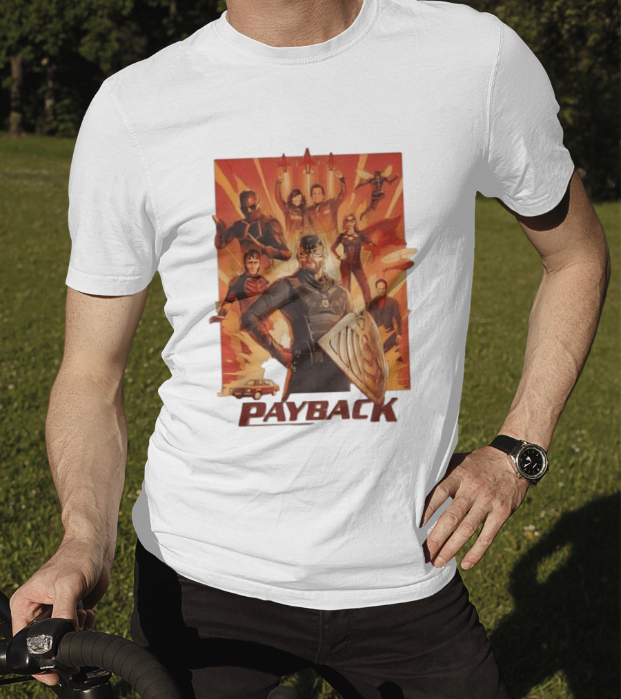 Payback The Boys Soldier Boy Crimson Countess Gunpowder Mindy Lite TNT Ensemble T-Shirt