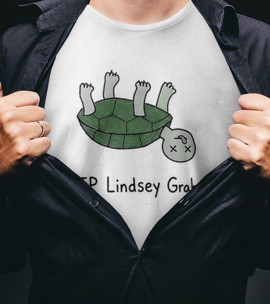 RIP Lindsey Graham Upside Down Turtle T-Shirt