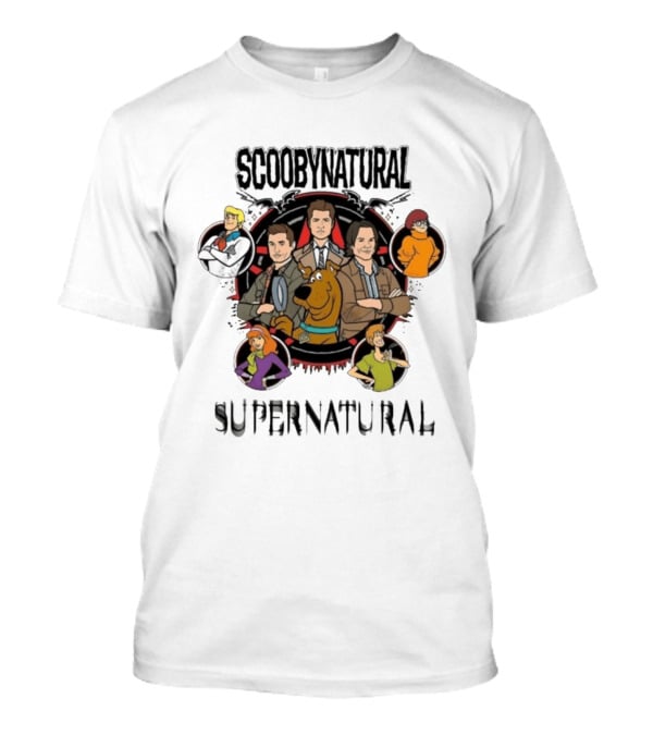 Scoobynatural Supernatural Crossover Featuring Iconic Characters For Fans Of Both Worlds T-Shirt