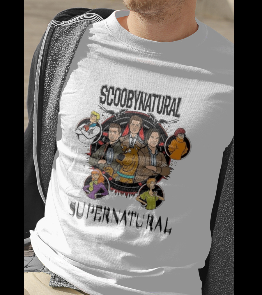 Scoobynatural Supernatural Crossover Featuring Iconic Characters For Fans Of Both Worlds T-Shirt