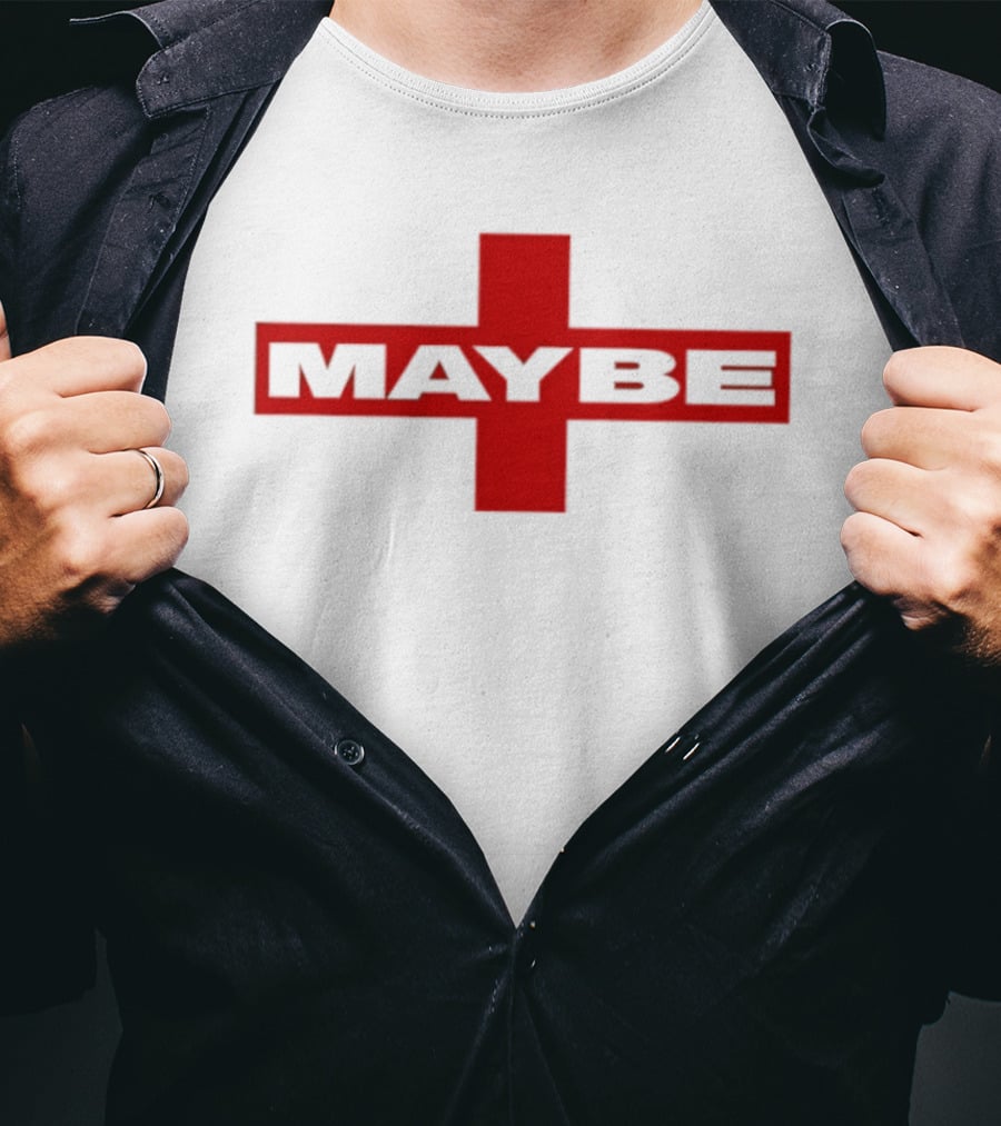 St. George's Cross Maybe Red Cross Symbol Bold Maybe T-Shirt