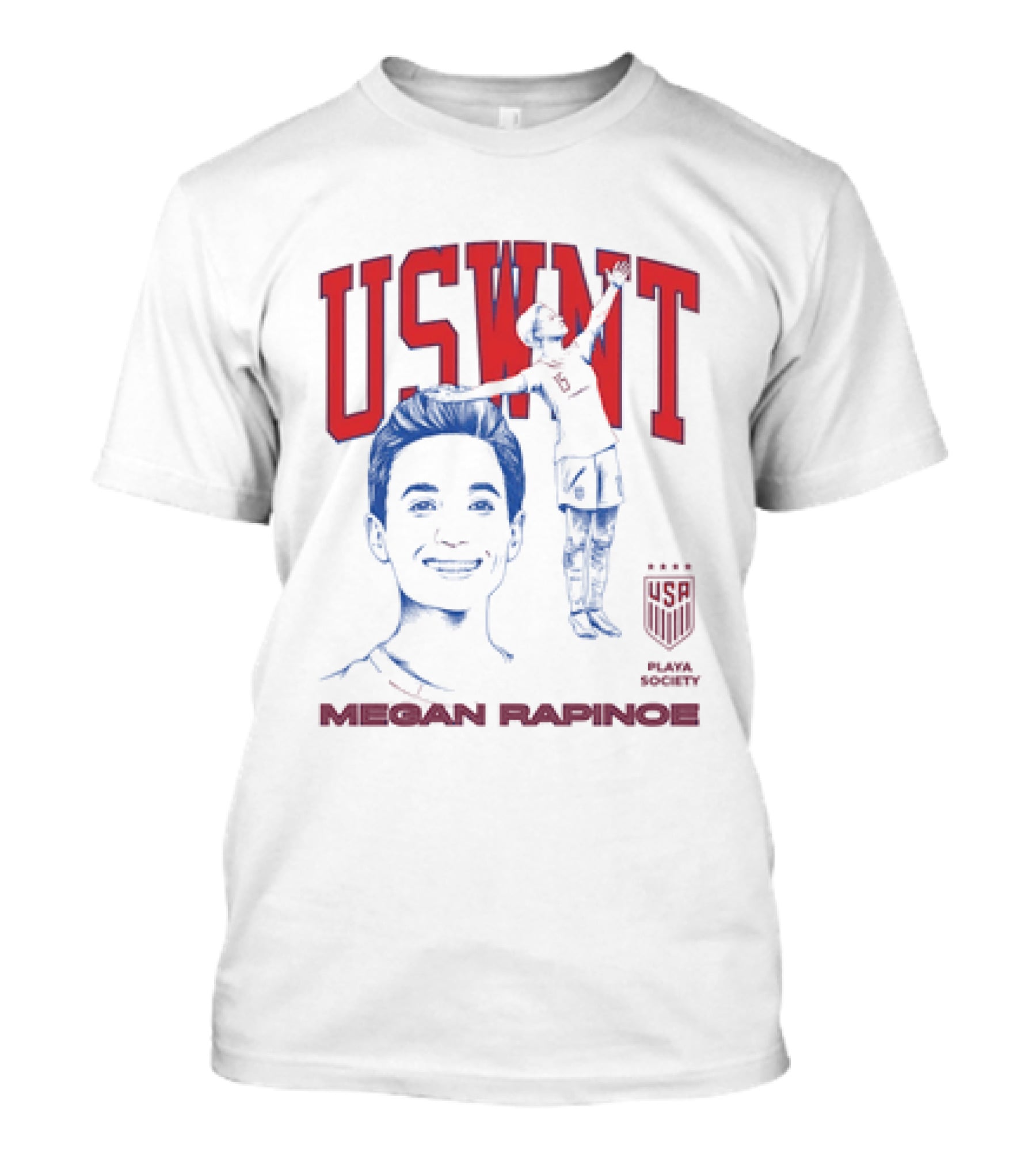 USWNT Megan Rapinoe Soccer USA T-Shirt