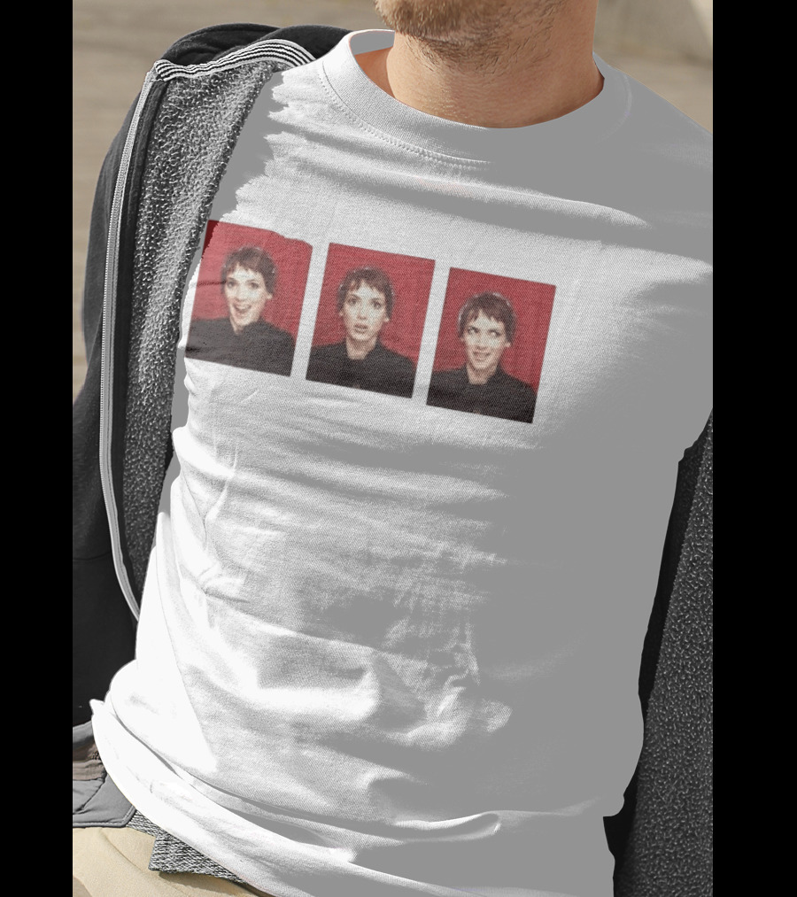 Winona Ryder 90s Photo Booth Strip Nostalgia Actress Vintage Aesthetic T-Shirt