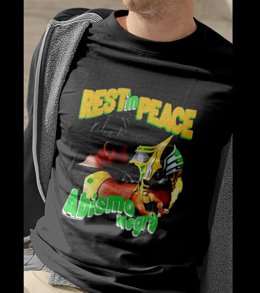 REST In PEACE Abismo Negro Lucha Libre AAA Professional Wrestling T-Shirt