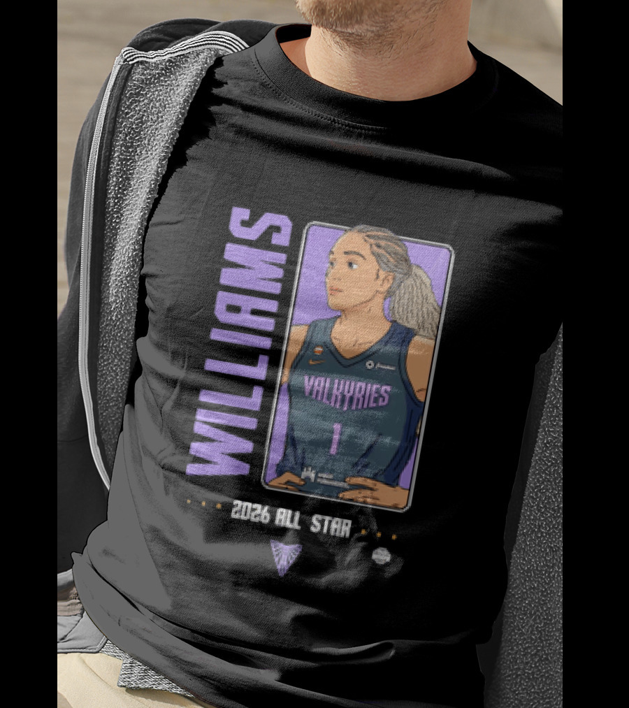 Golden State Valkyries Gabby Williams 2026 WNBA All Star Williams 1 T-Shirt