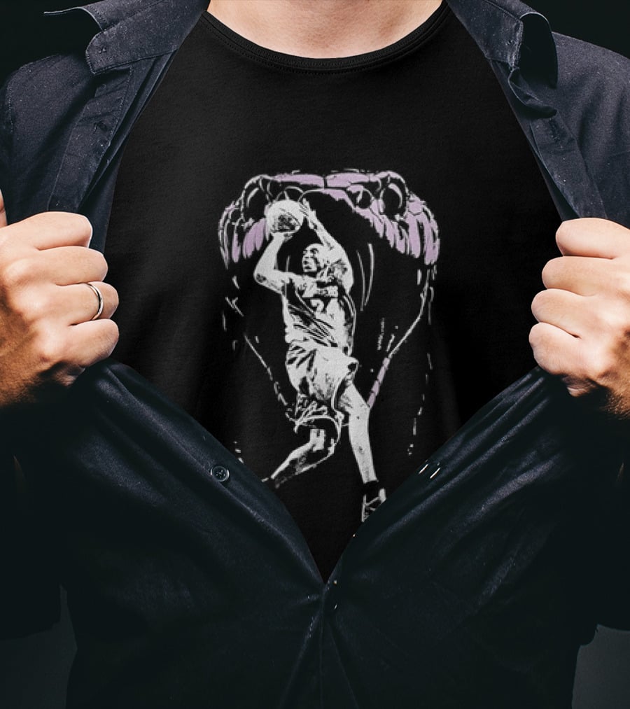 Black Mamba Kobe Bryant LA Lakers Basketball Shooting Action T-Shirt