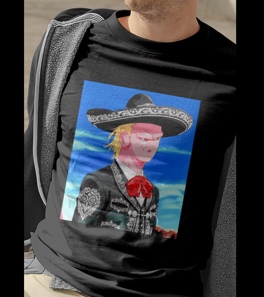 Majin Buu Mariachi Charro Dragon Ball Z Haaland Fusion T-Shirt