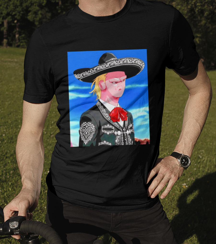 Majin Buu Mariachi Charro Dragon Ball Z Haaland Fusion T-Shirt