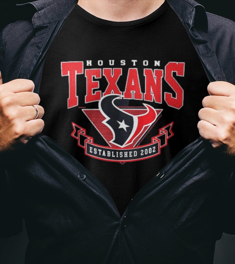 Houston Texans Established 2002 Texan Pride T-Shirt
