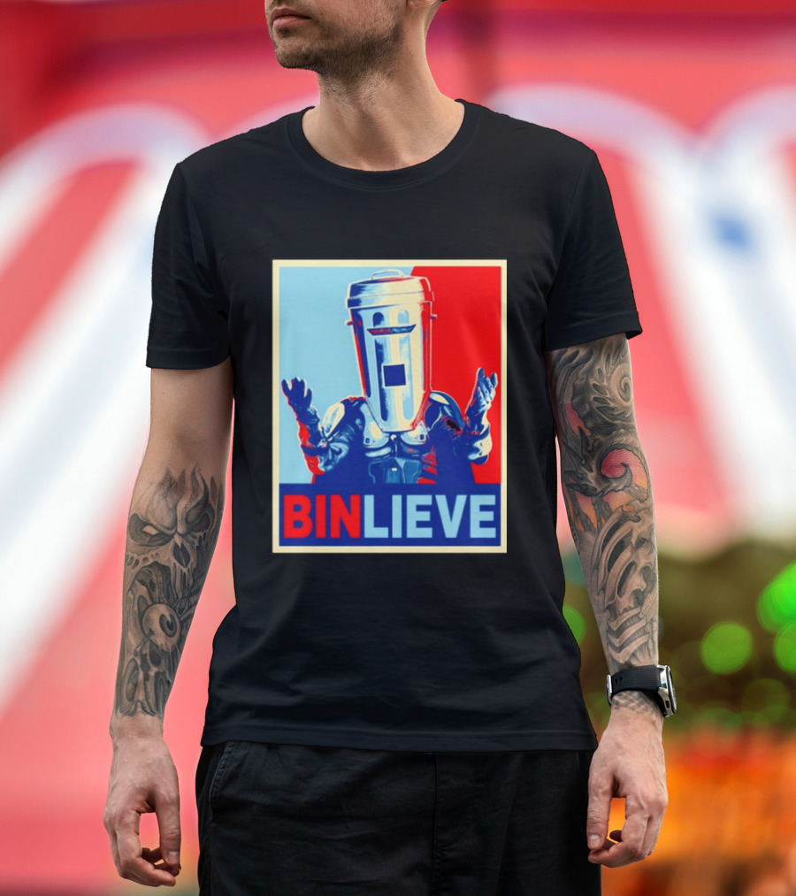 Count Binface Binlieve UK Humor Clacton Satire T-Shirt