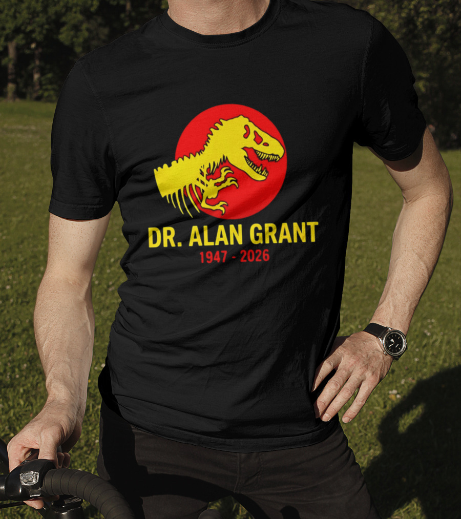 Dr. Alan Grant 1947 2026 Memorial Rex T-Shirt