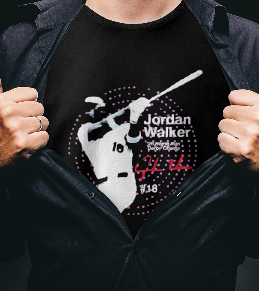 Jordan Walker Home Run Derby Champ St. Louis Cardinals #18 T-Shirt