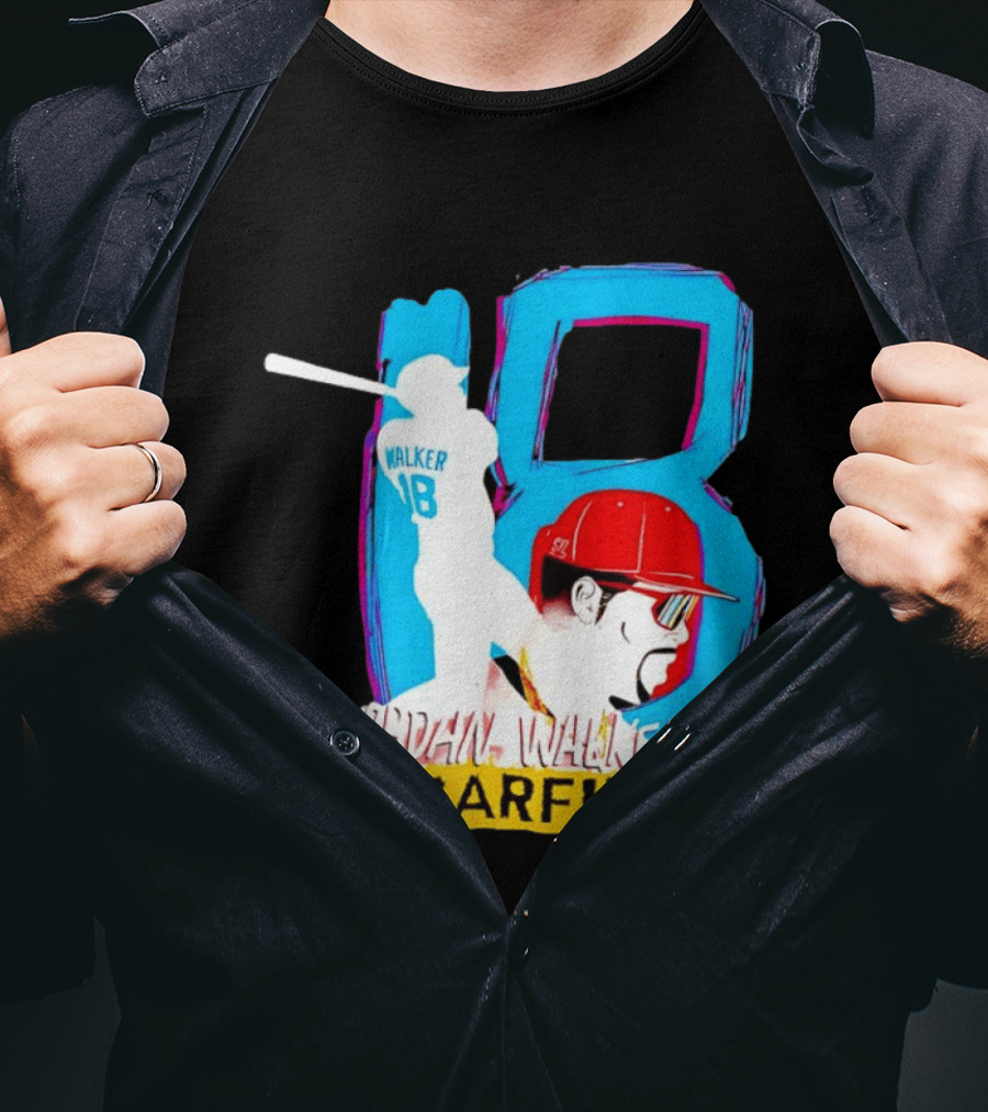 Jordan Walker Sugarfire St. Louis Cardinals Home Run Derby Champ 18 Baseball T-Shirt