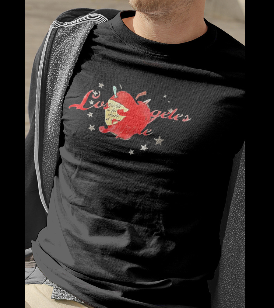 Los Angeles Flexible In For Steady Apple T-Shirt