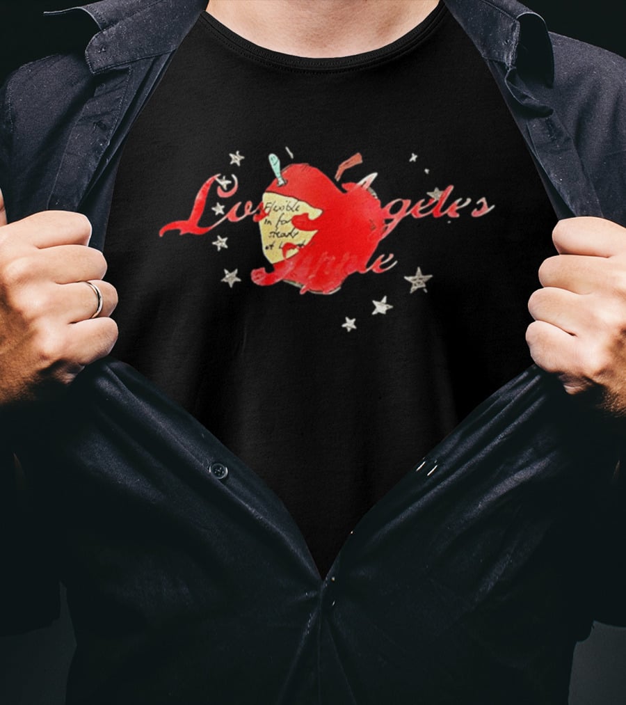 Los Angeles Flexible In For Steady Apple T-Shirt