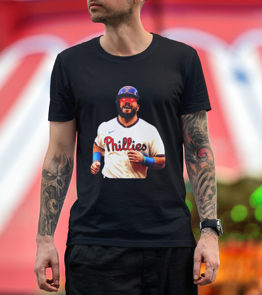 Philadelphia Phillies Kyle Schwarber Dark Brandon MLB T-Shirt