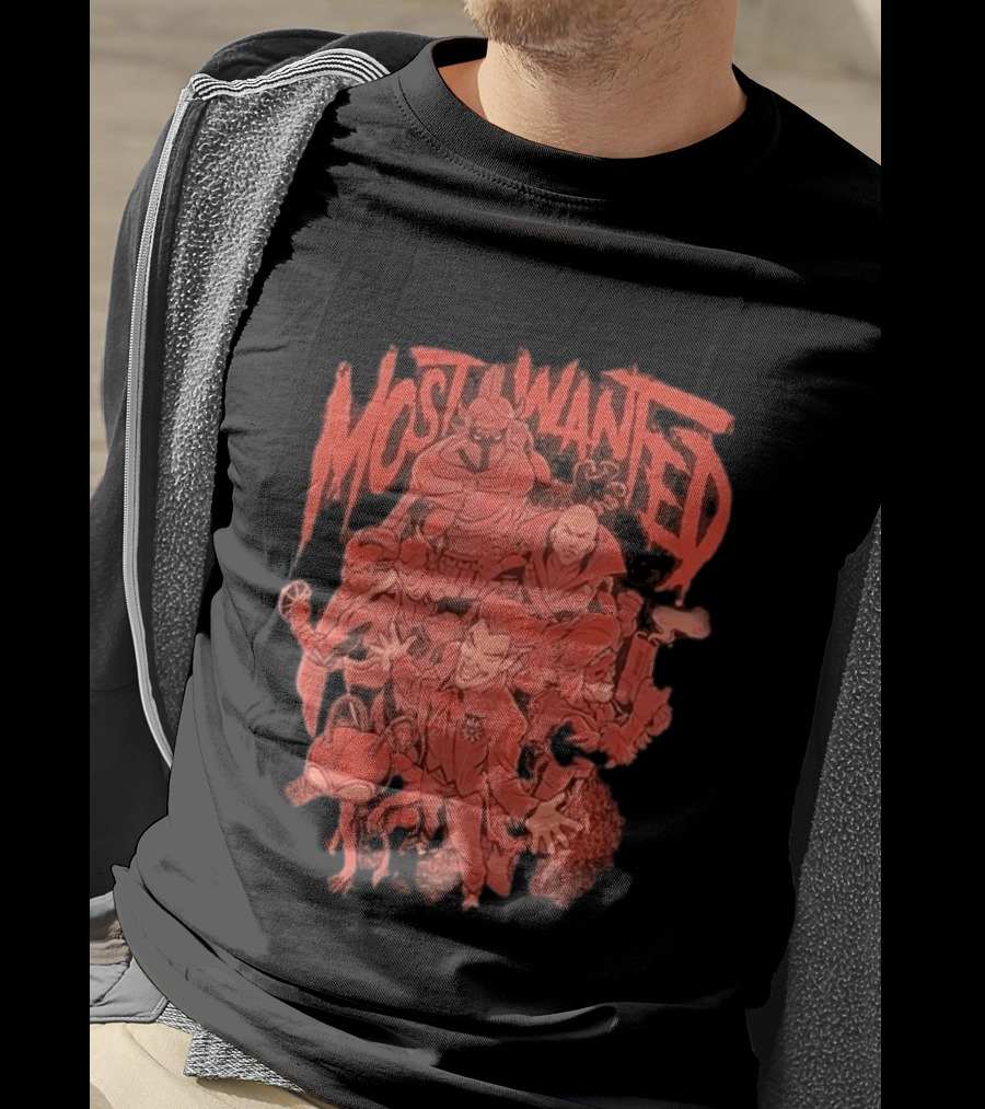 Funko DC Comics Most Wanted Villains Collection Joker Lex Luthor Harley Quinn Bane Catwoman Reverse Flash T-Shirt