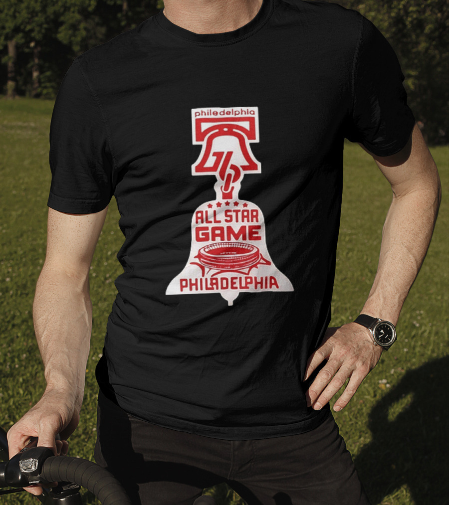 Philadelphia 76 All Star Game Liberty Bell Stadium T-Shirt