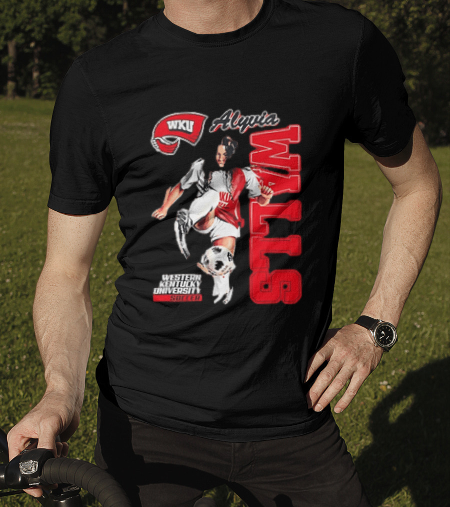 Western Kentucky University Soccer Alyvia Walls WKU T-Shirt