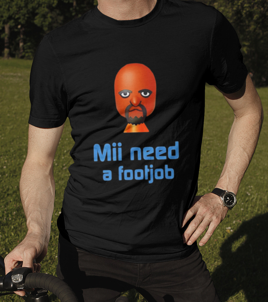 Wii Sports Mii Need A Footjob T-Shirt