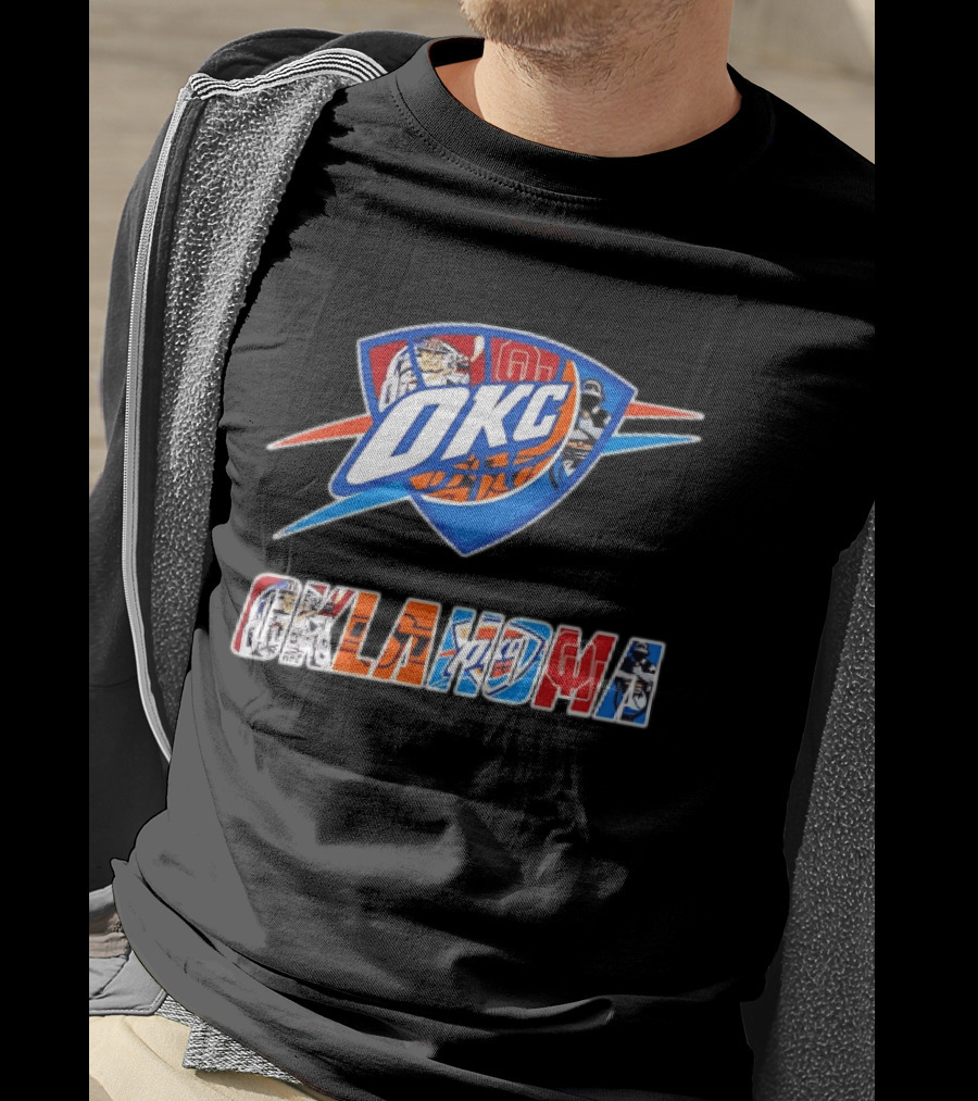 Oklahoma OKC Thunder Sooners Oilers Sports Fan Gear T-Shirt