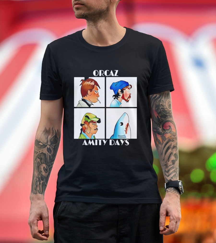 Orcaz Amity Days Demon Days Jaws T-Shirt