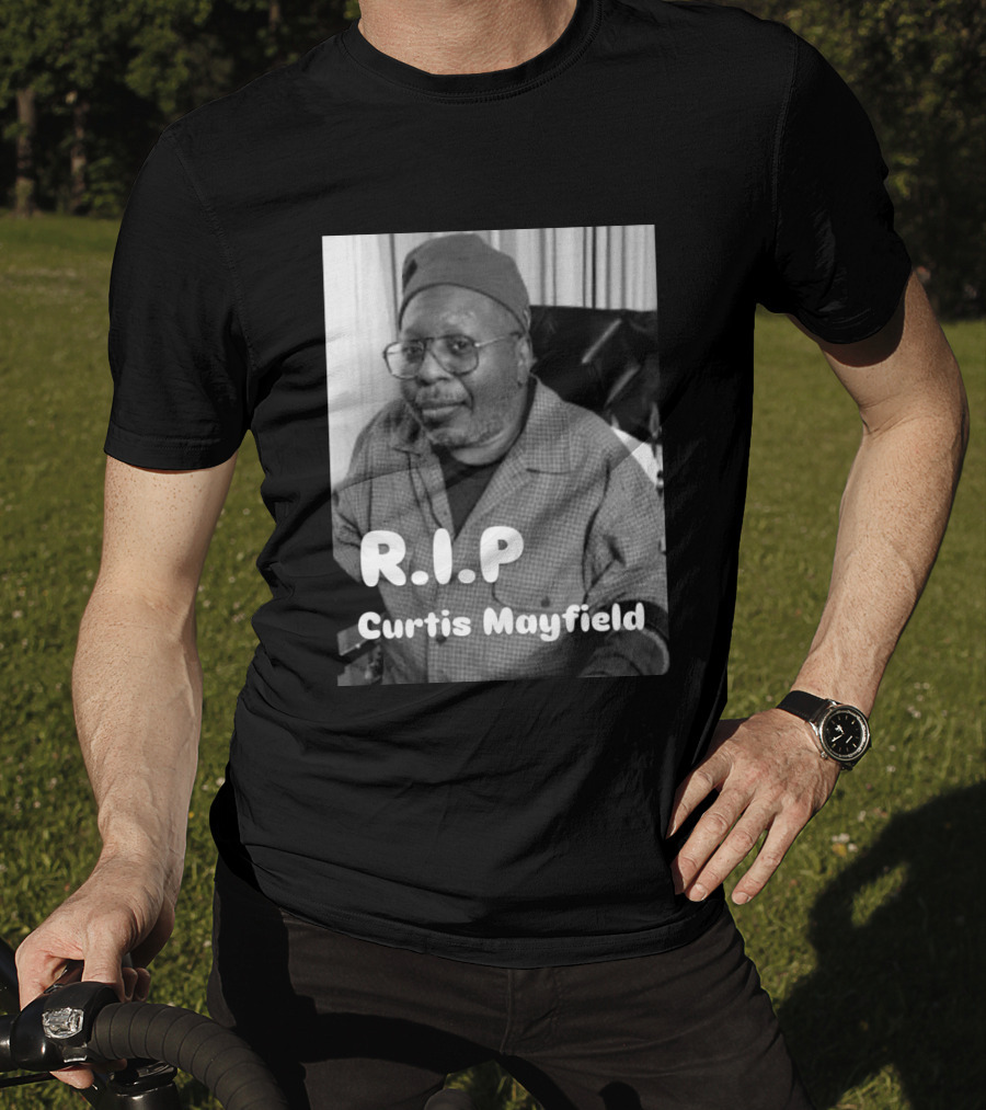 RIP Curtis Mayfield Memory July 13 1990 T-Shirt