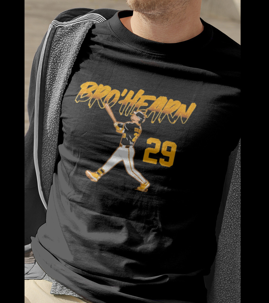 Bro'Hearn 29 Baseball Player T-Shirt