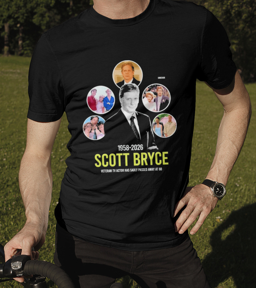 Scott Bryce 1958 2026 Veteran TV Actor Remembered T-Shirt