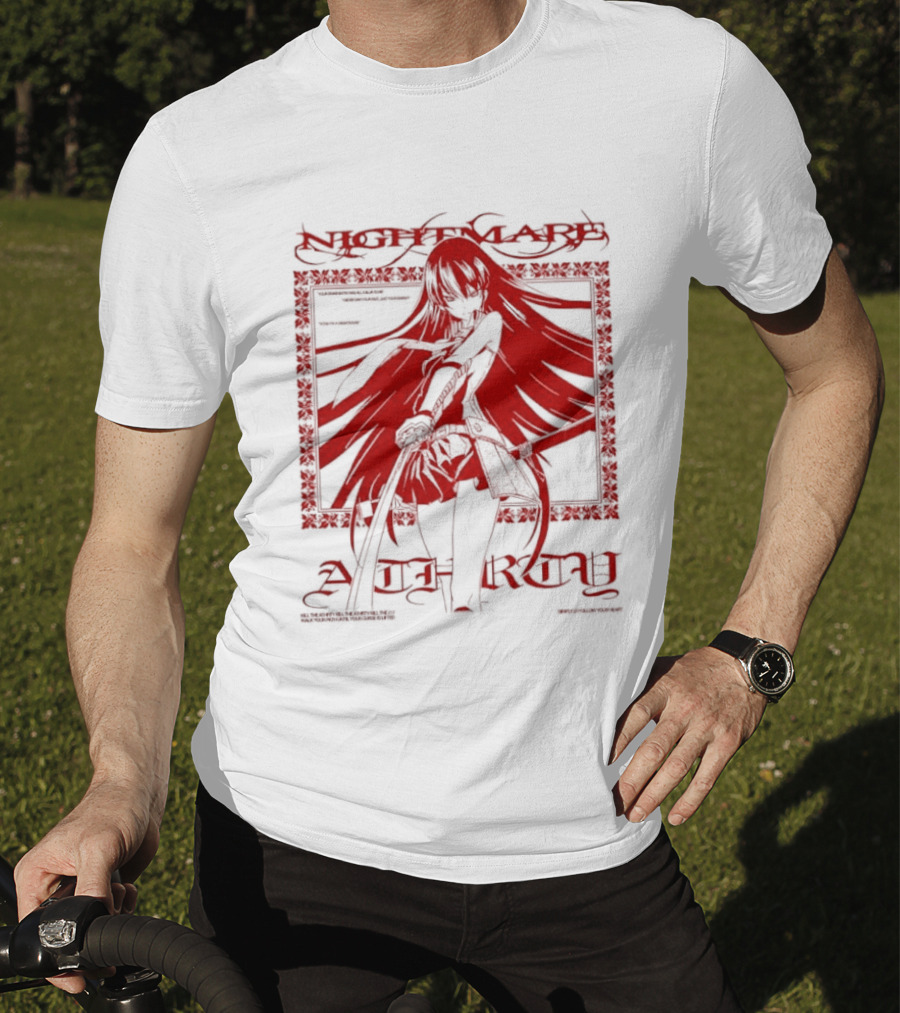 Akame Akame Ga Kill Nightmare Anime Character Grand Entry Red T-Shirt