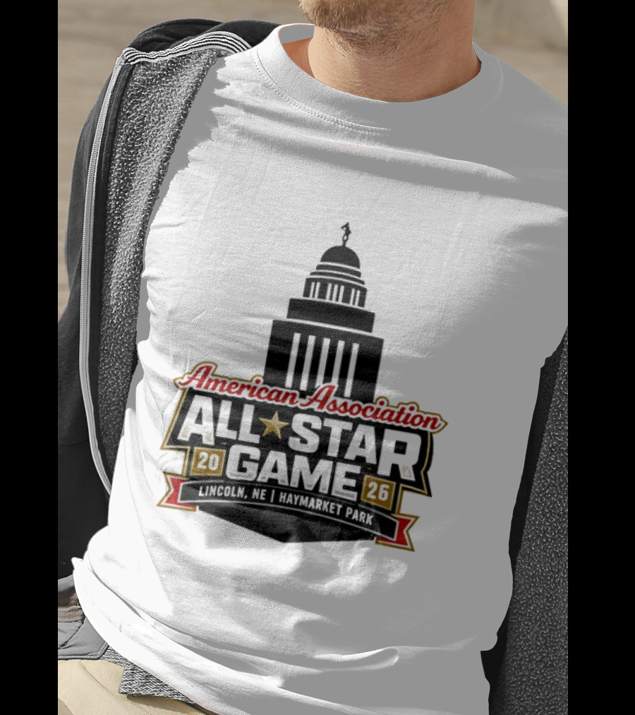 American Association All Star Game 2026 Haymarket Park Lincoln Nebraska Capitol Building T-Shirt