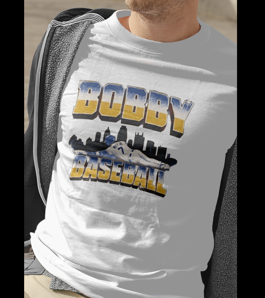 Bobby Baseball Witt Jr. Kansas City Baseball Major League 7 T-Shirt