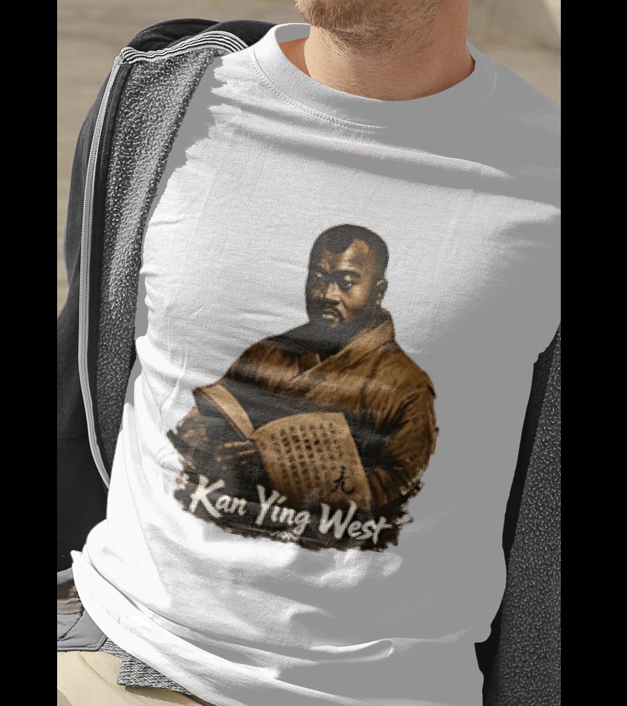 Kan Ying West Book Meme Kanye Mashup T-Shirt