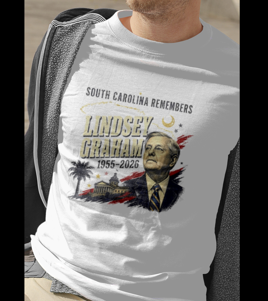 Lindsey Graham 1955 2026 South Carolina Remembers Moon Capitol T-Shirt