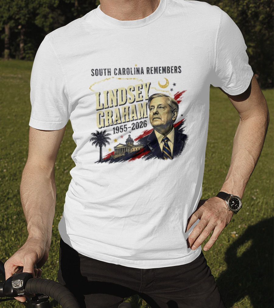 Lindsey Graham 1955 2026 South Carolina Remembers Moon Capitol T-Shirt