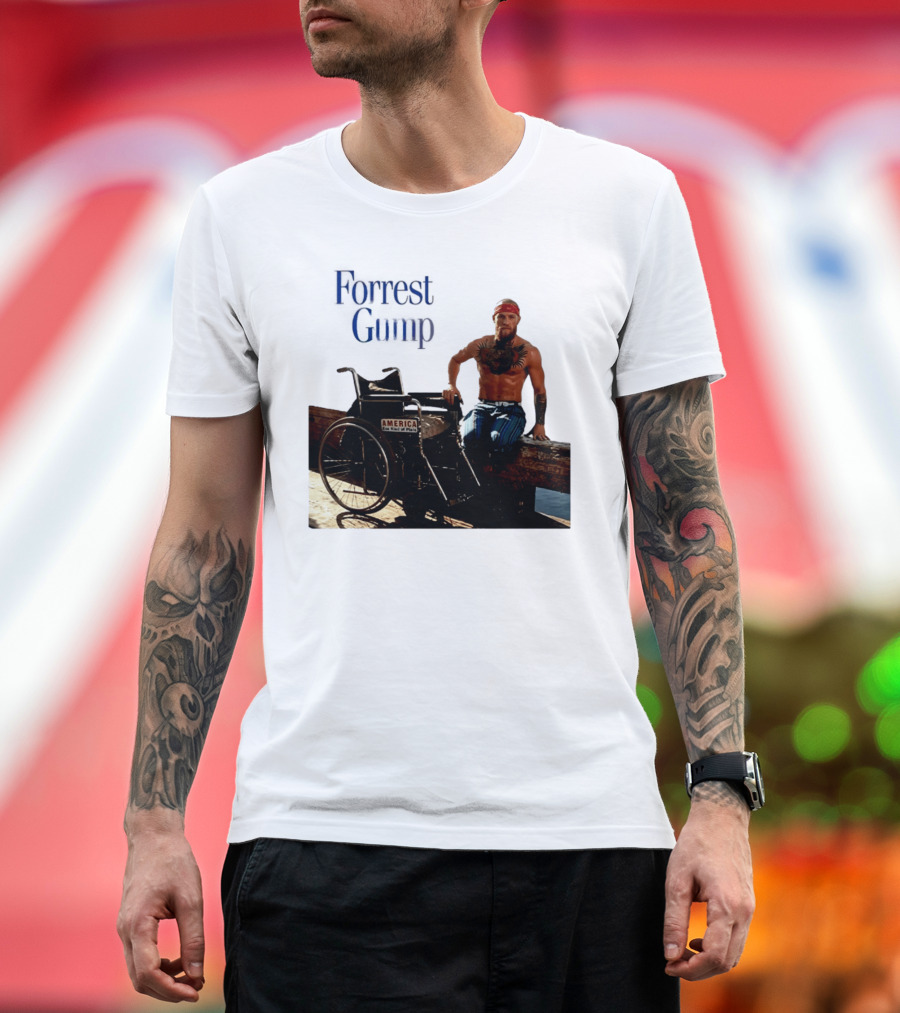 Forrest Gump Conor McGregor America One Kind Of Place T-Shirt