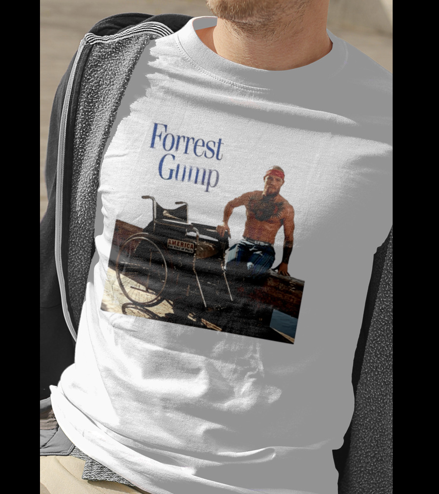 Forrest Gump Conor McGregor America One Kind Of Place T-Shirt