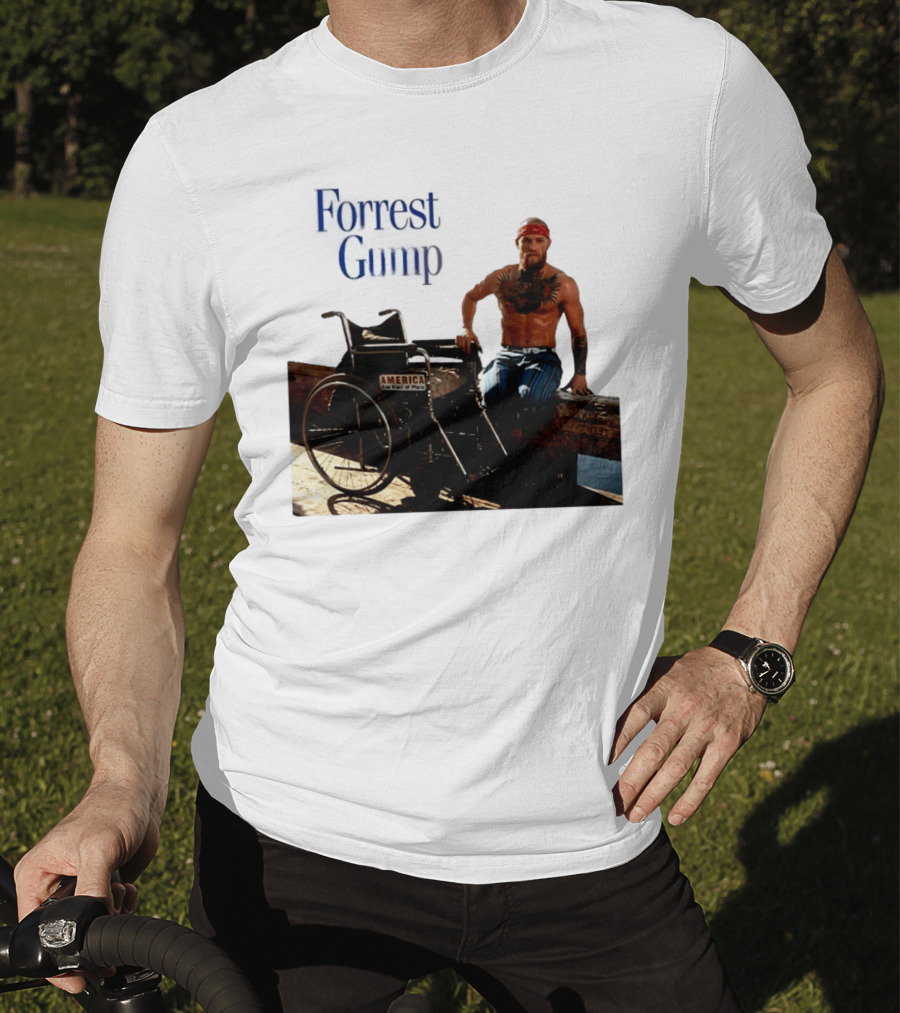 Forrest Gump Conor McGregor America One Kind Of Place T-Shirt