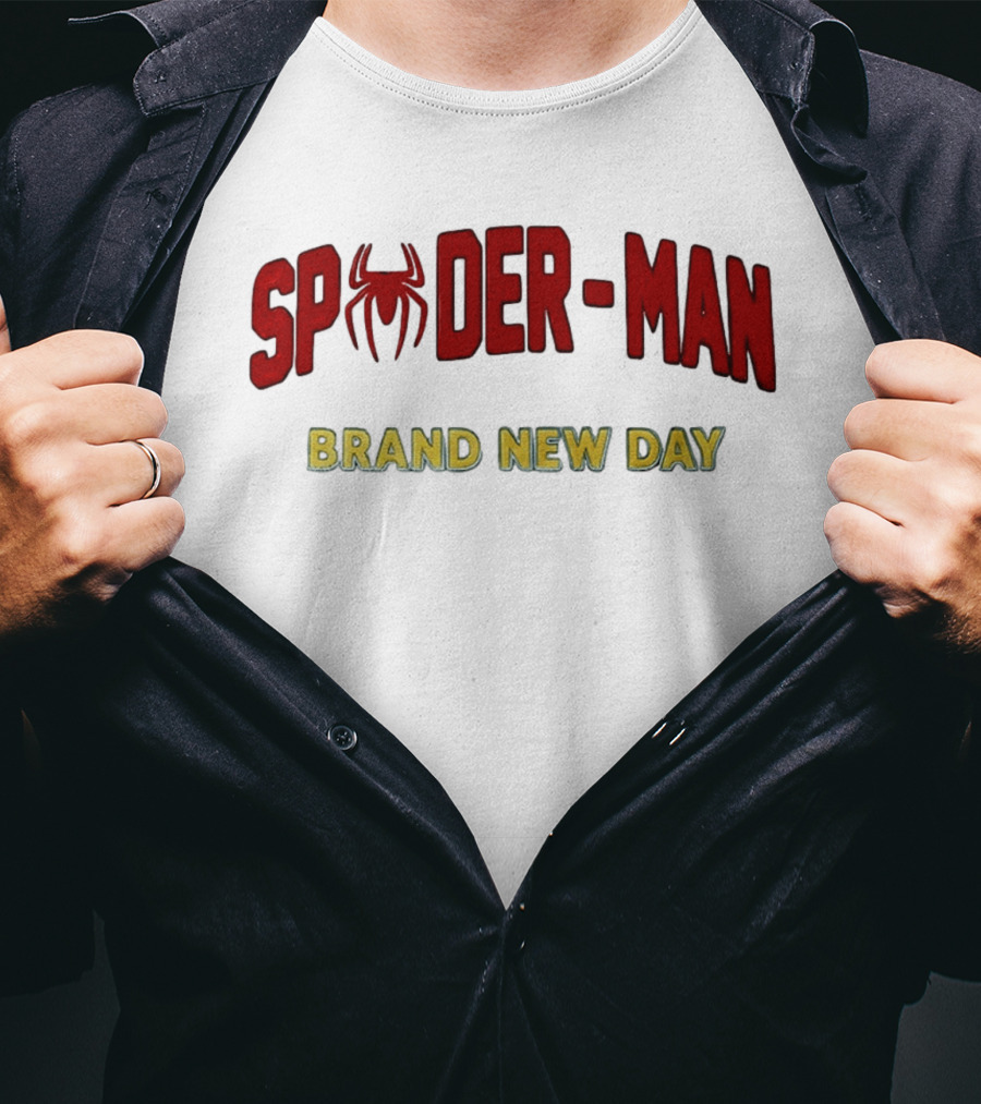 Spider Man Brand New Day Embroidered T-Shirt