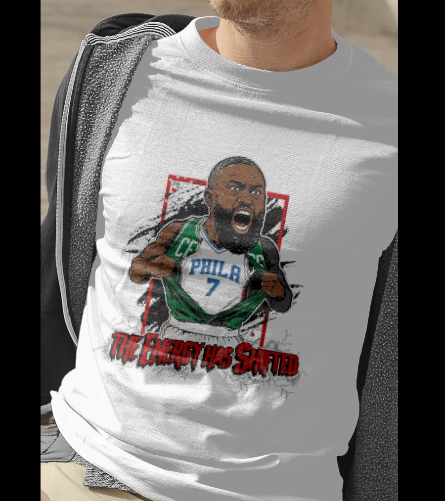 Philadelphia 76ers The Energy Has Shifted Jaylen Brown T-Shirt