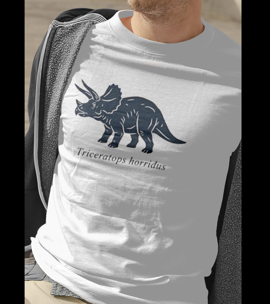 Triceratops Horridus Dinosaur Prehistoric Animal Paleontology Biology Science T-Shirt