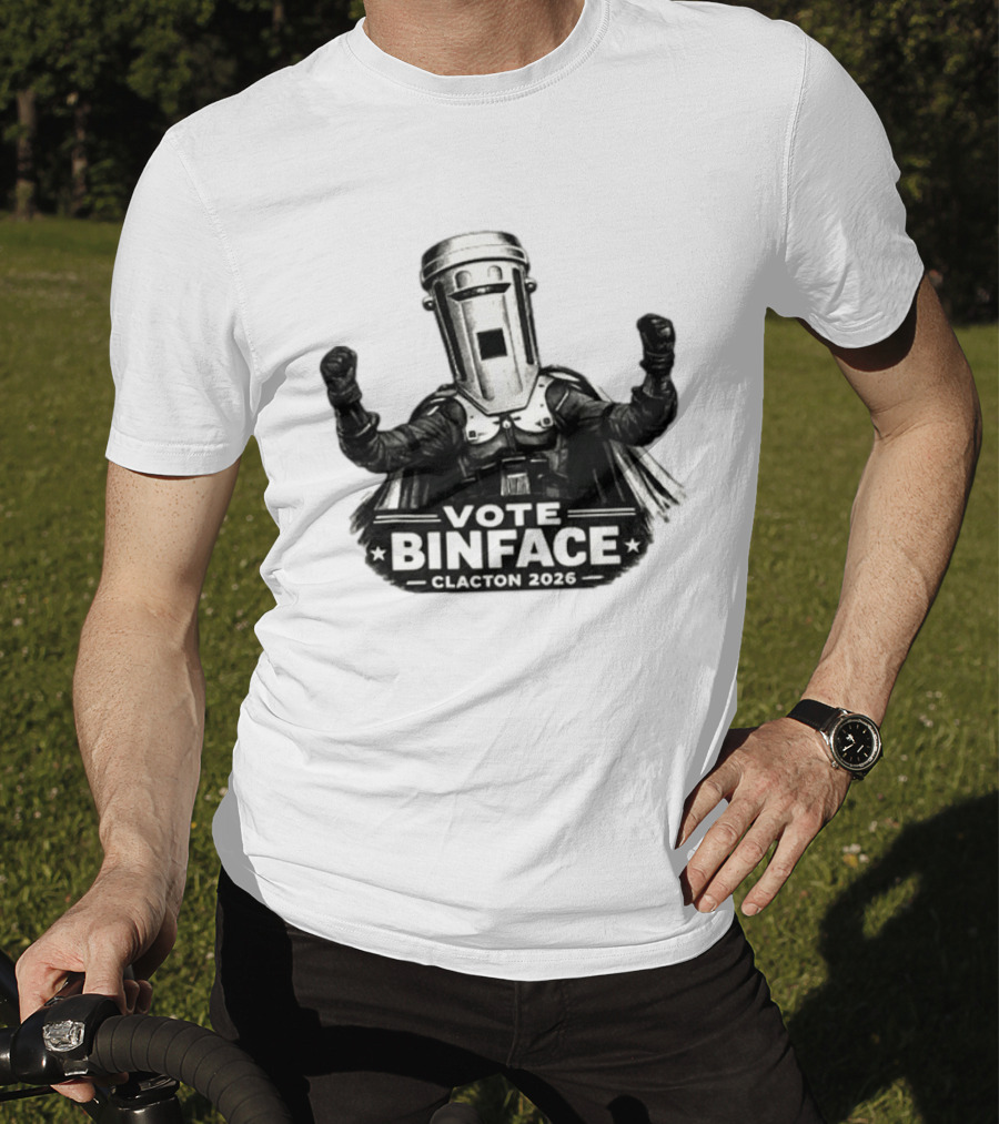 Vote Binface Clacton 2026 UK Election Campaign T-Shirt