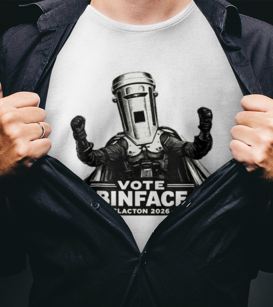 Vote Binface Clacton 2026 UK Election Campaign T-Shirt