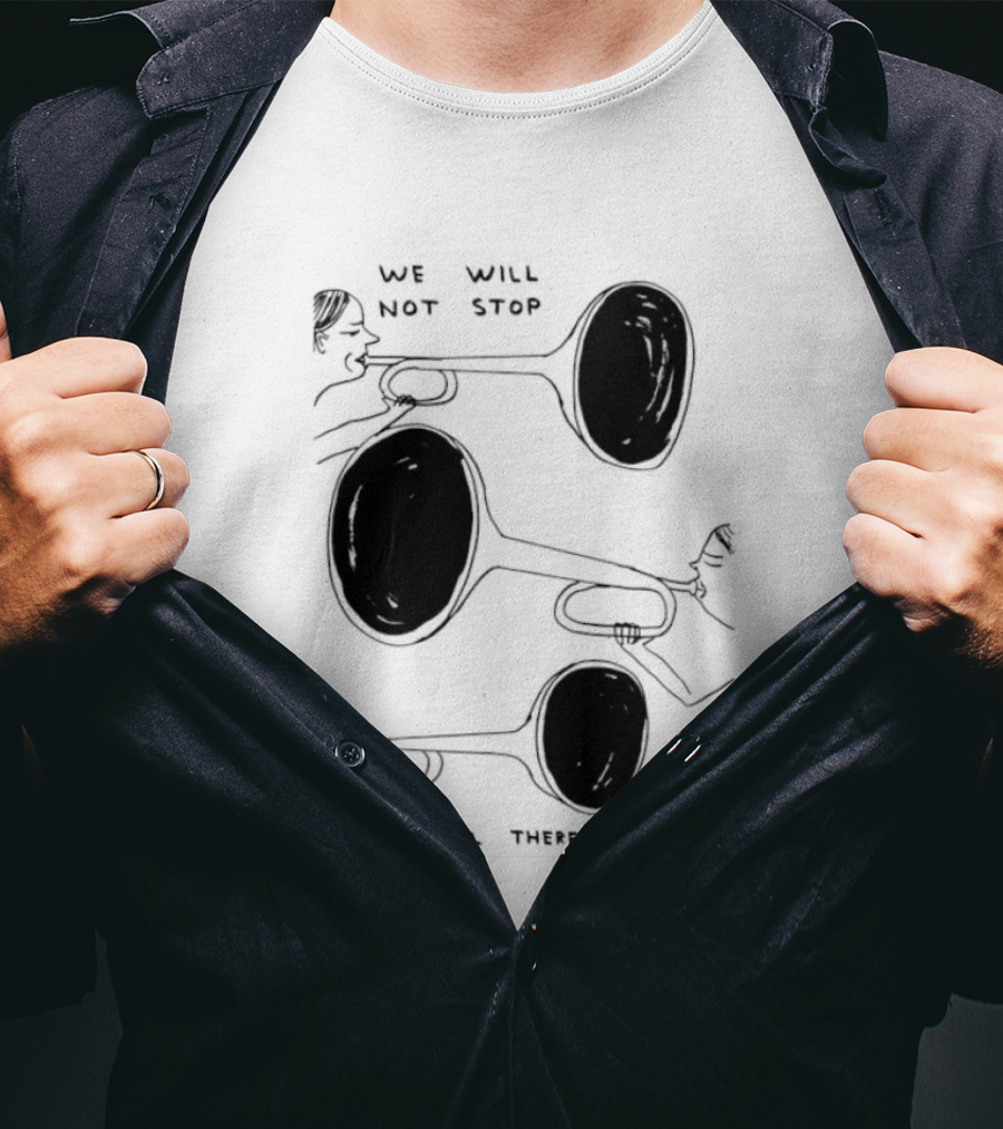 We Will Not Stop Until There Is Justice Trombone Players T-Shirt