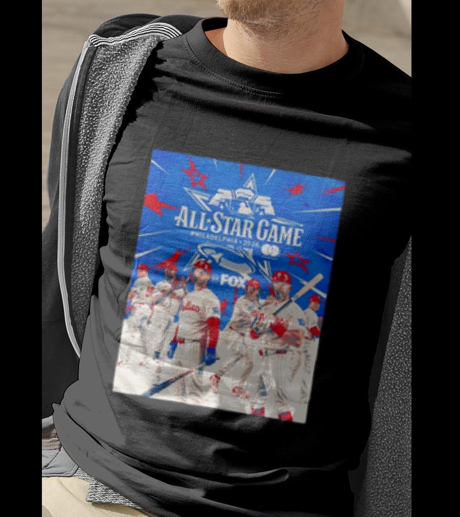 2026 All Star Game Philadelphia Phillies Major League Baseball FOX T-Shirt