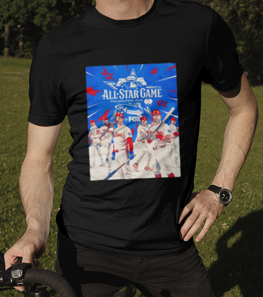 2026 All Star Game Philadelphia Phillies Major League Baseball FOX T-Shirt