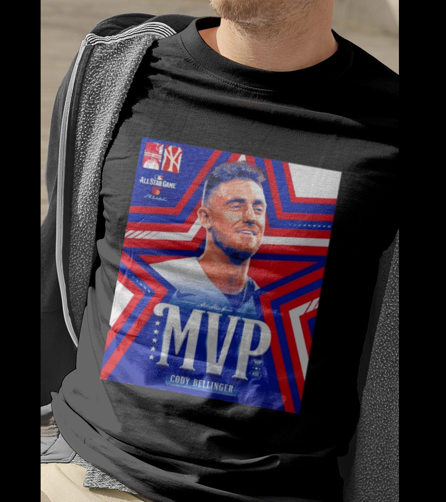 Cody Bellinger MVP 2026 MLB All Star Game Philadelphia Yankees Stars T-Shirt