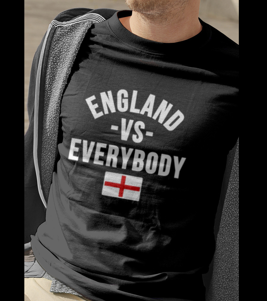 England Vs Everybody 2026 World Cup Flag T-Shirt