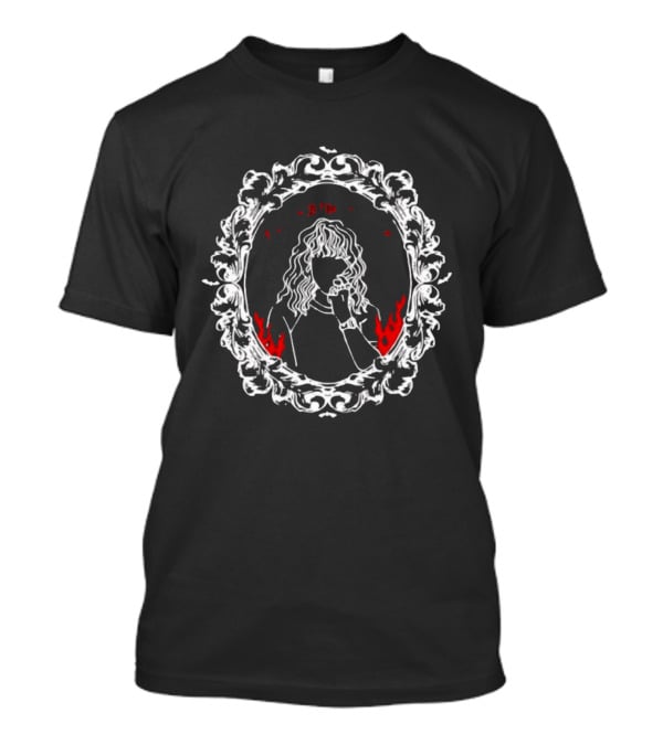 So Mordor It Is Lord Of The Rings Mirror Frame Flames T-Shirt